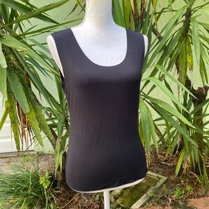 Armani Collezioni Black Tank Top